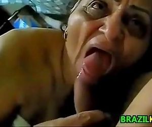 Brazilian Granny Big-boobed..